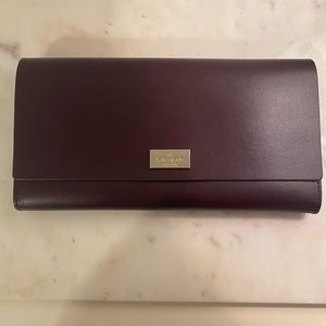 Kate spade mauve wallet